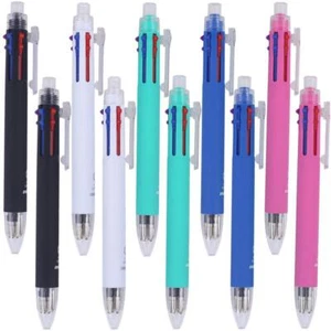 6 in 1 Multifunctional Pens 5 Color 0.7 mm Ballpoint Multi Pen and 0.5 mm Mec... - Picture 1 of 9