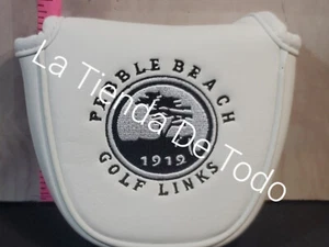 CUBIERTA PARA CABEZA DE PALO DE GOLF PUTTER BLANCO PARA 1919 ESLABONES DE PLAYA QUE LOS USUARIOS LEEN - Imagen 1 de 8