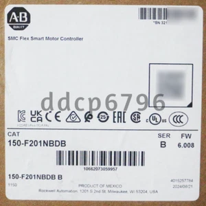 Allen Bradley 150-F201NBDB SMC Flex Smart Motor Controller New Brand AB - Picture 1 of 2