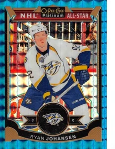 2015-16 O-Pee-Chee Platinum Blue Cubes #99 Ryan Johansen/75 - Imagen 1 de 2