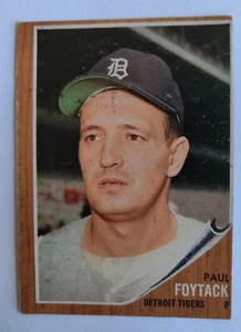 Paul Foytack 1962 Topps #349 - Picture 1 of 10