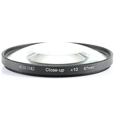 67 Macro close up +10 close-up Lens filter 67mm For Canon Nikon Sony Leica DSLR - Image 1 of 4