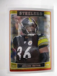 2006 Topps Chrome #43 Jerome Bettis STEELERS - Picture 1 of 2