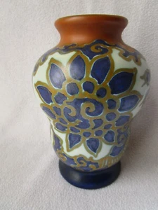 Zuid Holland Gouda Keramik Vase Art Deco Design Henri Breetvelt signiert RAR! - Picture 1 of 11