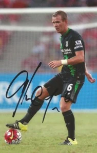 STOKE: GLENN WHELAN SIGNED 6x4 ACTION PHOTO+COA - Picture 1 of 1