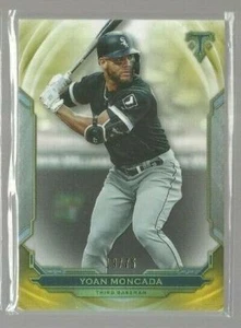 2019 Topps Triple Threads Citrine #67 Yoan Moncada 19/75 (ref 110936) - Picture 1 of 1
