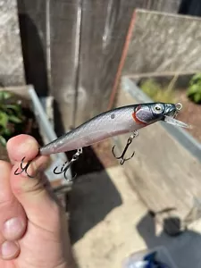 Custom Painted Jerkbait Colorshift 110 Style TUNED Chrome Paint Shad - Bild 1 von 3