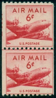 SCOTT # C41 LINE PAIR, MINT, OG, NH, FINE, GREAT PRICE! - Image 1 of 2