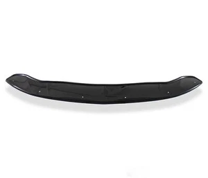 Black Bonnet Guard For Fiat Fullback 2016 - 2019 Hardened Acrylic Accessories - Picture 1 of 5