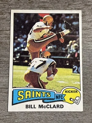 Bill McClard 1975 Topps Saints #382  *I722* - Image 1 of 2