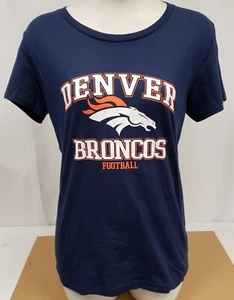 Brand New Women's Team Apparel NFL Denver Broncos Short Sleeve Shirt - M - Picture 1 of 4