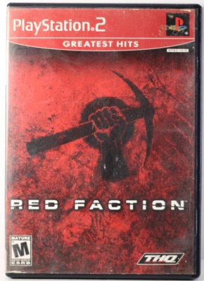 Red Faction Black Label (Sony PlayStation 2, 2002) PS2 CIB - Image 1 of 4