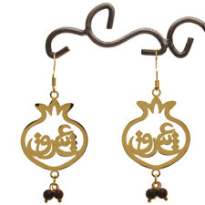 Persian Farsi Iranian Pomegranate Anar Eshgh Love Necklace Earrings set