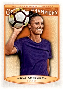 Upper Deck Goodwin Champions #22 2019 Ali Krieger - Imagen 1 de 2