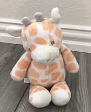 Carter's Orange And White 8” Giraffe Lovey Security Plush 2013