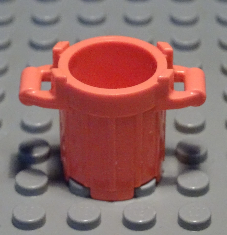 Lego Trash Can Coral - Image 1 of 1