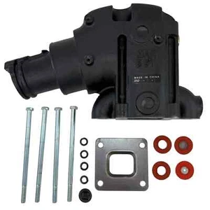 Recmar MAR591 Mercruiser 14 degree Dry Joint Exhaust Riser Replaces 864591T02 - Picture 1 of 9