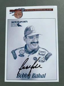 BOBBA RAHAL HOF Motorsports signed autograph 4x6 Photo - Picture 1 of 1