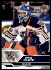 2019-20 UD AHL Base #7 Shane Starrett - Bakersfield Condors