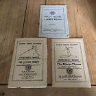 3 AMATEUR ATHLETIC ASSOCIATION BOOKLETS ;sports Meeting; discus; Javelin 1950s