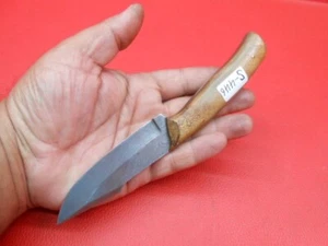 Muster Damast Custom Handmade Jagdmesser Teakholzgriff CB09 - Bild 1 von 10
