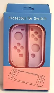 Protector de plástico para Nintendo Switch - rosa y púrpura claro - Imagen 1 de 2