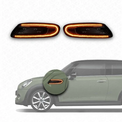 MINI F-Series F55 F56 F57 Indicatore Sequenziale Dinamico Fumè (coppia/set) - Immagine 1 di 4