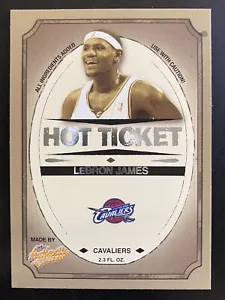 LeBron James 2004-05 Fleer Authentix Hot Ticket Cleveland Cavaliers #1 HT - Imagen 1 de 2