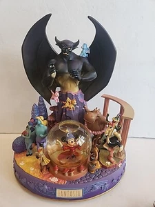 Disney Fantasia Mickey Mouse Zauberer Musical Schneekugel Reparatur?? Siehe Bilder/Beschreibung - Bild 1 von 16