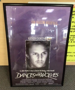 Kevin Costner Autographed Signed Dances With Wolves Movie Poster 40" x 28" - Picture 1 of 4