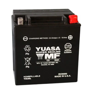 BATTERIA YUASA YIX30L (SIGILLATA ATTIVATA - FACTORY SEALED) 12V/30AH - Foto 1 di 1