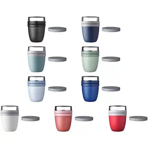 Mepal ELLIPSE Lunchpot Switch mit Snack Deckel 500 ml + 200 ml Müslibox ToGo - Bild 1 von 55