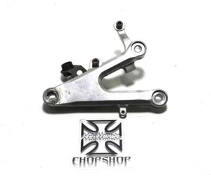 JUEGO TRASERO IZQUIERDO YAMAHA 03-05 YZF R6 06-09 R6S CONDUCTOR PIE CLAVIJA PARADA DE DESCANSO - Imagen 1 de 8