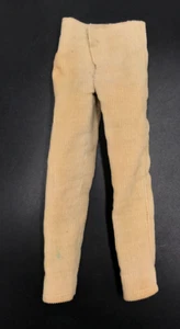 Barbie: Ken Fashion BEIGE CORD SLACKS / TROUSERS / PANTS Mattel 1962 Courderoy - Picture 1 of 5