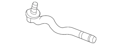 BMW M3 2001-2006 genuino - barra de amarre exterior 32-21-2-229-368 Foto 1 de 2