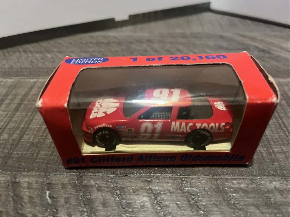 1993 RCI Racing Collectables #91 Clifford Allison Oldsmobile MAC Tools LE 1/64 - Image 1 of 4