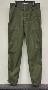 Vintage 60er OG-107 Hose Trousers 30x33 Baker Satin Vietnam Army OG107 Fatigues - Bild 1 von 8