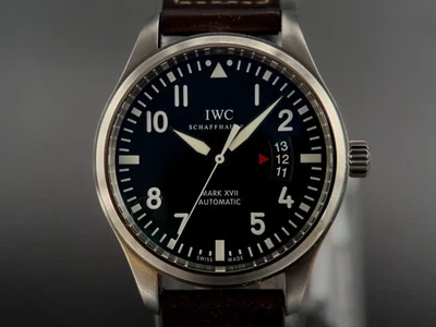 IWC Pilot's Men's Automatic Watch Mark XVIII Black Dial 41mm IW326501 - Image 1 of 4