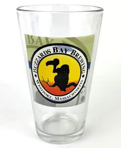 Vaso de cerveza de pinta Buzzards Bay Brewing Westport Massachusetts - Imagen 1 de 7