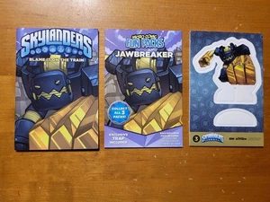 Skylanders Trap Team Micro Comic Fun Packs Standee JAWBREAKER NO TRAP READ - Picture 1 of 2