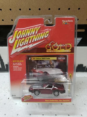 Johnny Lightning 1981 Datsun 280zx Turbo Classic Gold Collection In  Red /Silver - Image 1 of 2