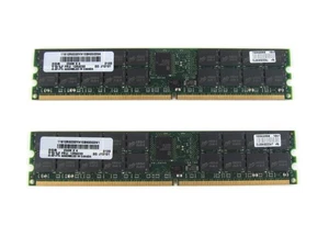 IBM 1932 4GB Mem Kit 2x2GB 276-Pin 533MHz DDR2 SDRAM DIMM 312D yz - Picture 1 of 2