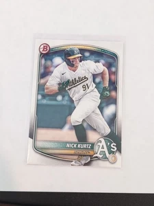 2025 Bowman Prospects Nick Kurtz #BP-114 Athletics - Picture 1 of 2