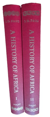 A History of Africa - 2 Volume Set, J.D. Fage, Folio Society 2008 *NO SLIPCASE* - Image 1 of 4