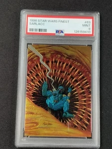 1996 Finest Star Wars #63 Sarlacc PSA 9 - Picture 1 of 2