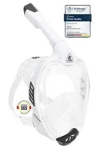 CRESSI Bali Full Face Mask - Maschera Snorkeling Integrale Unisex,S/M - Foto 1 di 7
