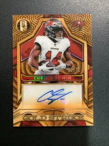 Chris Godwin Buccaneers Gold Standard 2022 Panini autógrafo Gold Strike/75 - Imagen 1 de 2