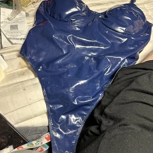 Adidas Damen IVY PARK LATEX Body dunkelblau Größe L - Bild 1 von 13