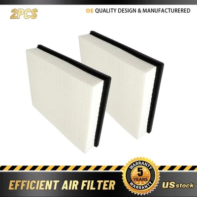 2 件发动机空气过滤器适用于雪佛兰索罗德郊区 GMC Sierra 1500 育空凯迪拉克 — 第 1/4 张图片