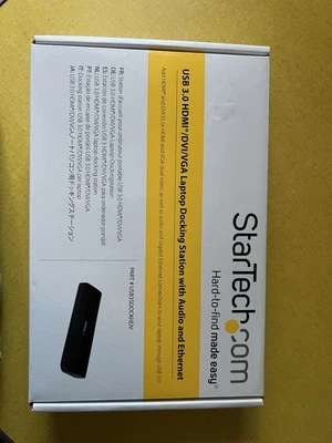   Estación de acoplamiento universal - negra (USB3DOCKHDPC)  Foto 1 de 4
